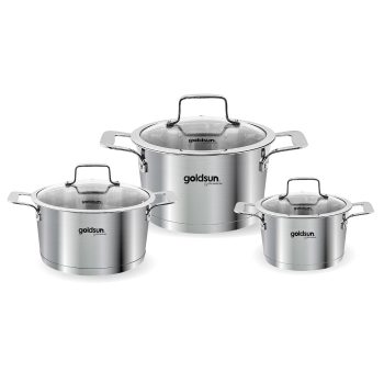 BỘ NỒI INOX GOLDSUN GD26-3506SG