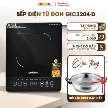 Bếp từ cảm ứng Goldsun GIC3205-D 2000W