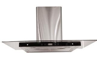 Máy hút mùi Goldsun GS-170T (Kính thẳng - Màn LED - cảm ứng)