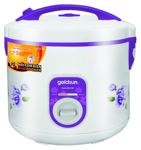NỒI CƠM ĐIỆN CƠ 1.8L GOLDSUN GR-1182(PP)