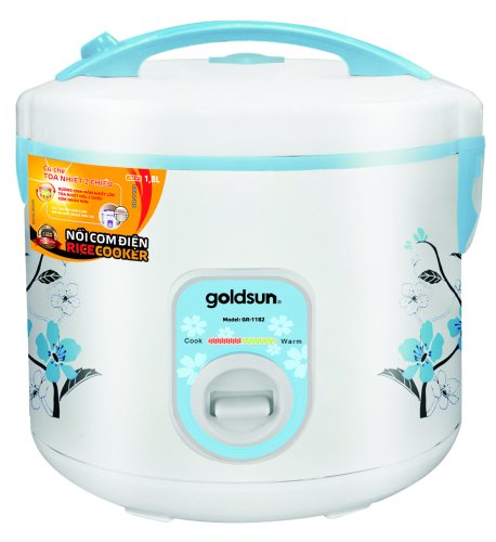 NỒI CƠM ĐIỆN CƠ 1.8L GOLDSUN GR-1182(LB)