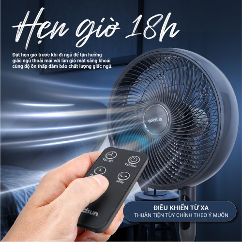 Quạt điện đứng cảm ứng Goldsun GFA-6042