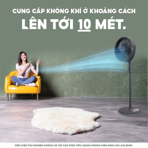 Quạt điện đứng cảm ứng Goldsun GFA-6042