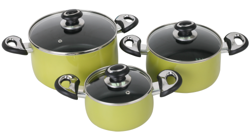 Bộ nồi nhôm chống dính Goldsun AE11-3106AG