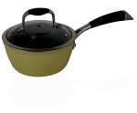 Bộ nồi inox - chảo chống dính Ceramic Goldsun ROMA CHEF AH08-4