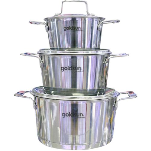 BỘ NỒI INOX GOLDSUN GD26-3506SG