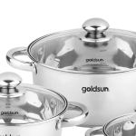 Bộ nồi inox Goldsun GPS1701-S 