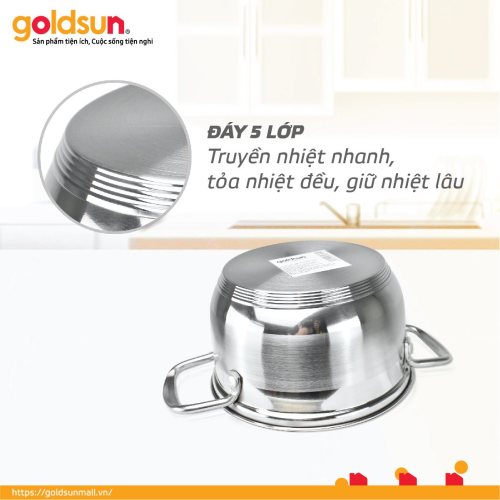 Nồi inox Goldsun GPS1725 - F24  