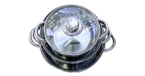Bộ nồi inox 3 đáy GE35-3306SGMT