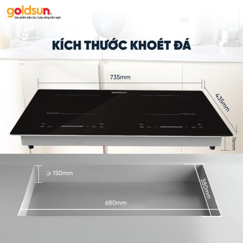 Bếp từ Goldsun GDI7411