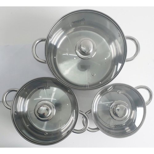 Bộ nồi inox GE33-3306SG