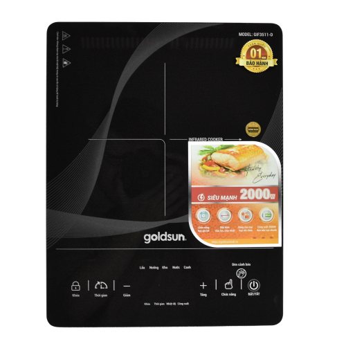 Bếp hồng ngoại Goldsun GIF3511-D 