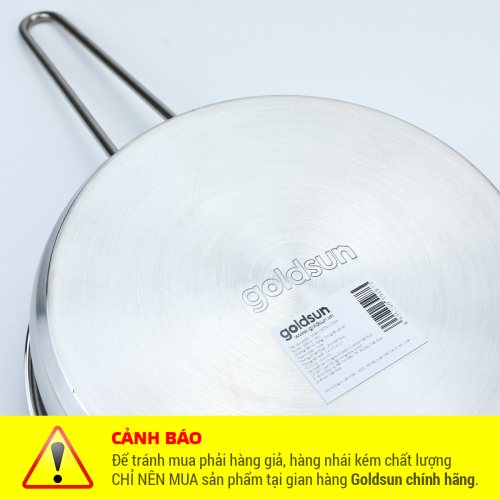 Chảo chống dính inox Goldsun GPP09-F16