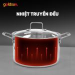 Bộ nồi Inox 3 lớp đáy liền Goldsun GPS1770-S
