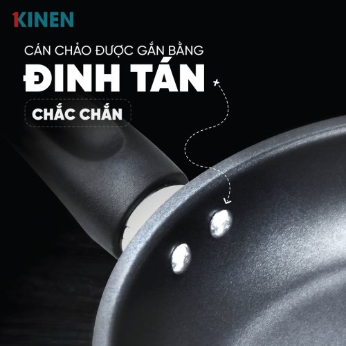 Chảo inox chống dính Kinen KPA1420-18IH