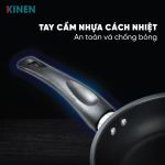Chảo inox chống dính Kinen KPA1420-24IH