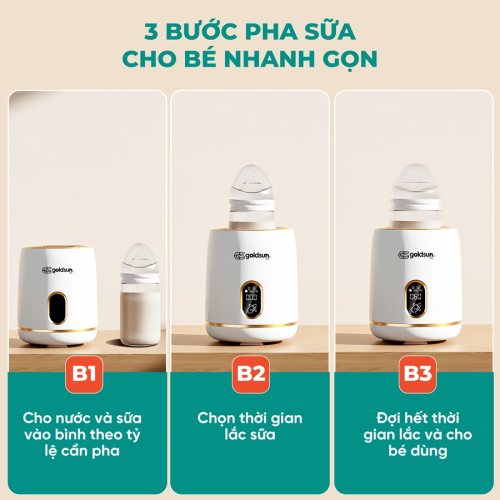 Máy lắc bình sữa GCMS02OR