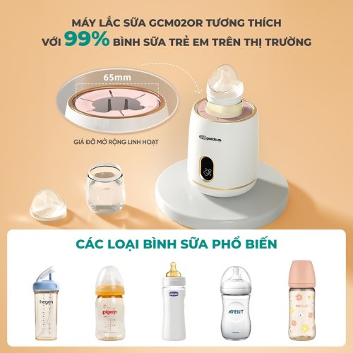 Máy lắc bình sữa GCMS02OR