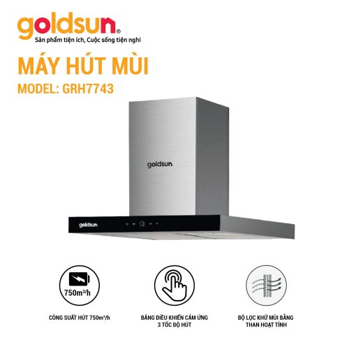 Máy hút mùi Goldsun GRH7743