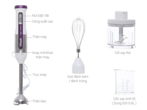MÁY XAY CẦM TAY GOLDSUN GPHB-82(W)