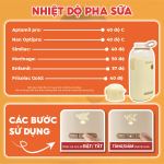 Bình làm ấm sữa du lịch GCPW01OR