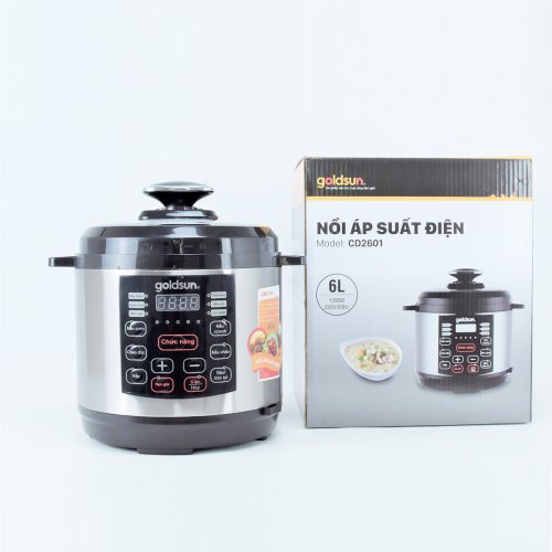 NỒI ÁP SUẤT ĐIỆN ĐA NĂNG GOLDSUN CD2601