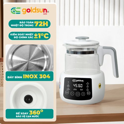 Bình đun nước pha sữa GCMK01BG