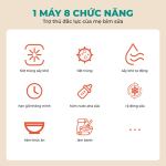 Máy tiệt trùng hơi nước đa năng GCSD03WH