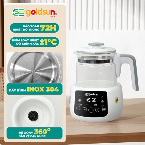 Bình đun nước pha sữa GCMK01BG