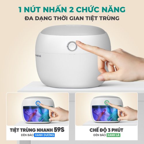 Máy tiệt trùng UV núm ti GCPU03GR