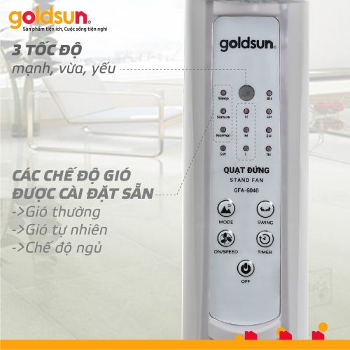 Quạt đứng Goldsun GFA-6040