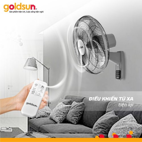 Quạt treo tường Goldsun GFA-6140